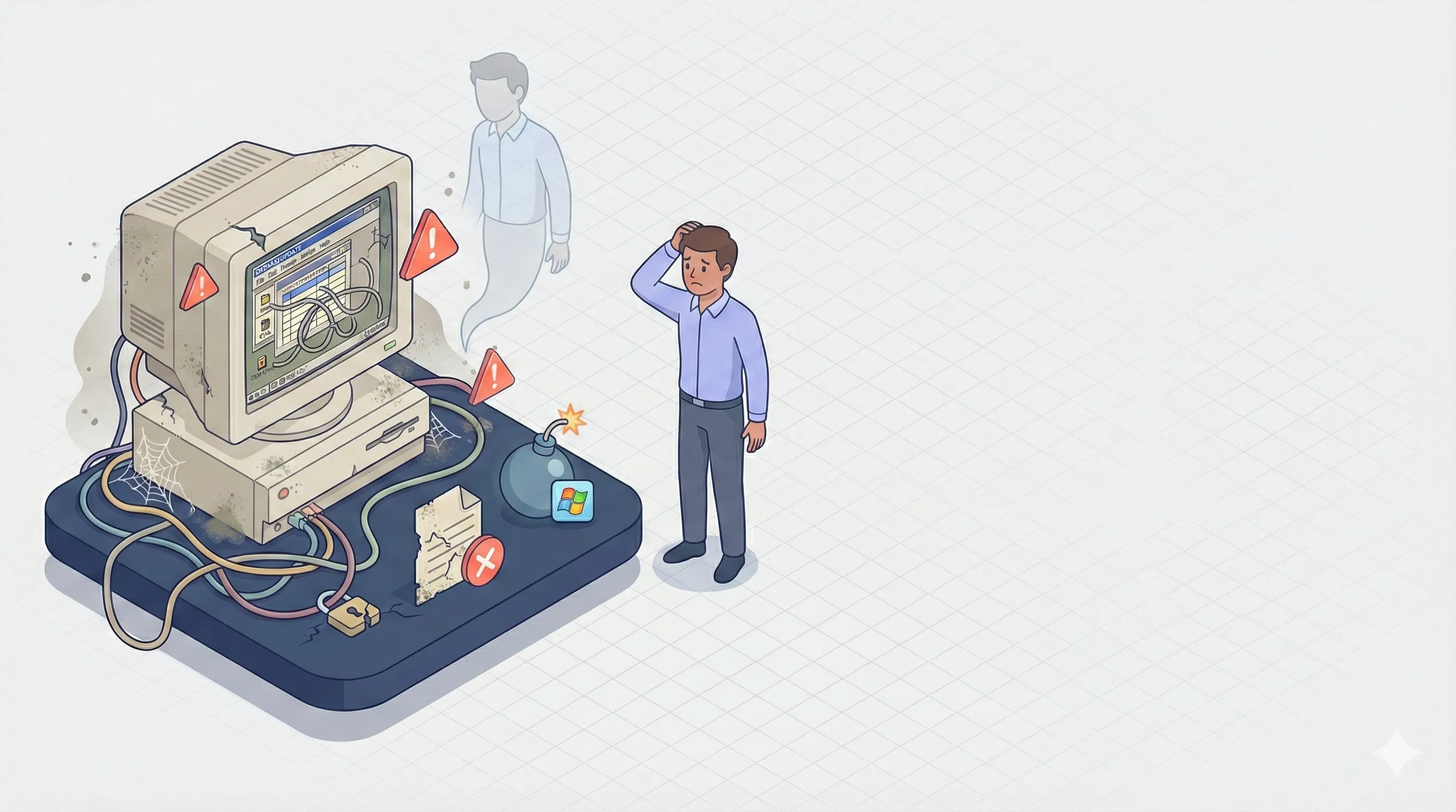 古いAccessシステムのリスク