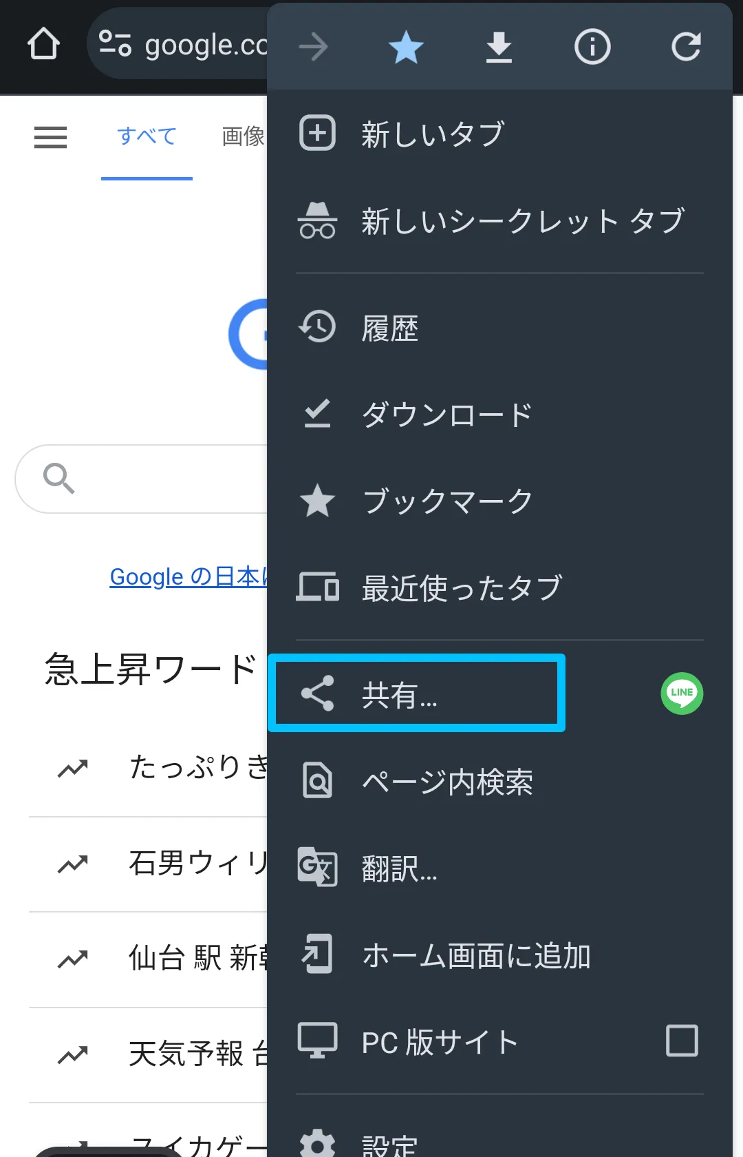 代替テキスト